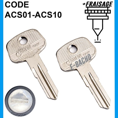 Clé rechange pour acs - rechange,