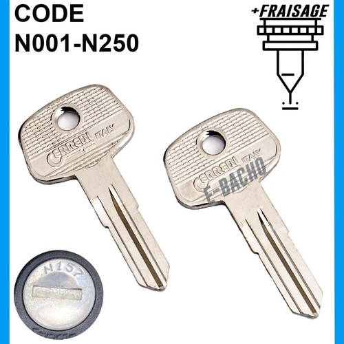 Clé rechange pour - 2x,